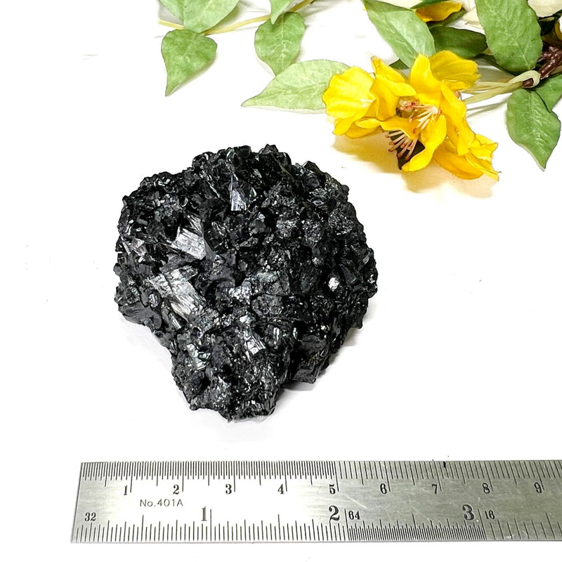 Black Tourmaline Clusters (Grounding & Protection)