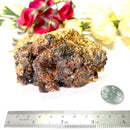 Black Tourmaline with Feldspar and Epidote Specimen from Morocco