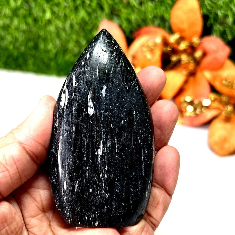 Black Tourmaline Flames (Protection and Grounding)