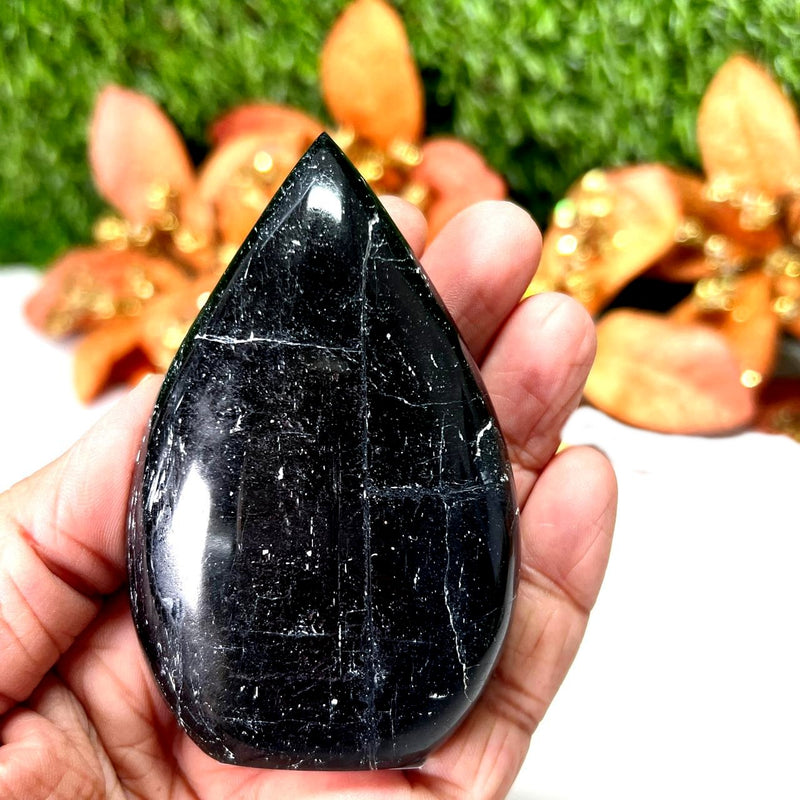 Black Tourmaline Flames (Protection and Grounding)