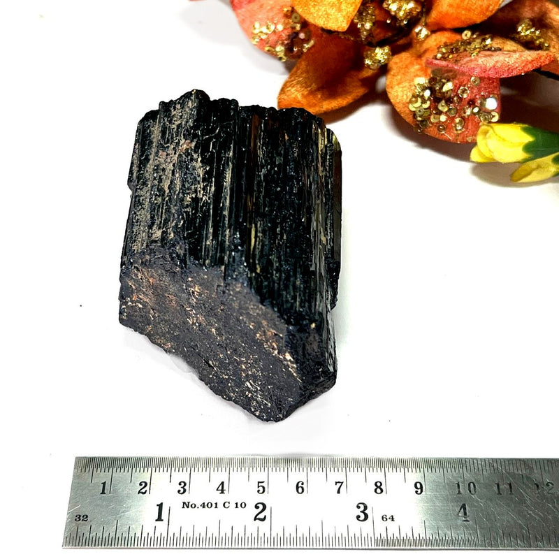 Elite Rough Black Tourmaline Medium Sized (Grounding & Protection)