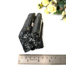 Rough Black Tourmaline from Brazil (Grounding & Protection)