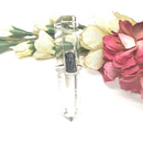 Black Tourmaline Adjustable Ring in Silver (Protection from Evil Eye)