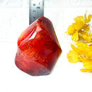 Small Carnelian Twisted Flames (Creativity & Passion)