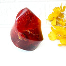 Small Carnelian Twisted Flames (Creativity & Passion)
