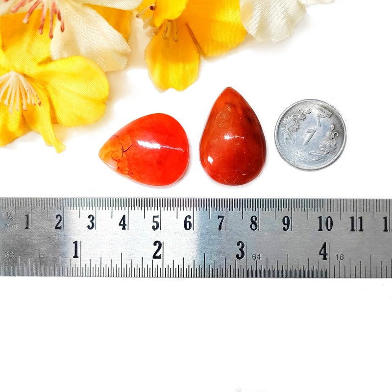 Carnelian Cabochon (Creativity & Passion)