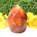 Carnelian Twisted Flames (Energy & Passion)