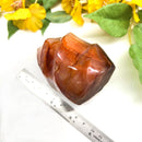 Carnelian Twisted Flames (Energy & Passion)