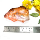 Carnelian Twisted Flames (Energy & Passion)