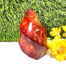 Carnelian Twisted Flames (Energy & Passion)