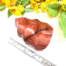 Carnelian Twisted Flames (Energy & Passion)