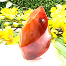 Carnelian Twisted Flames (Energy & Passion)