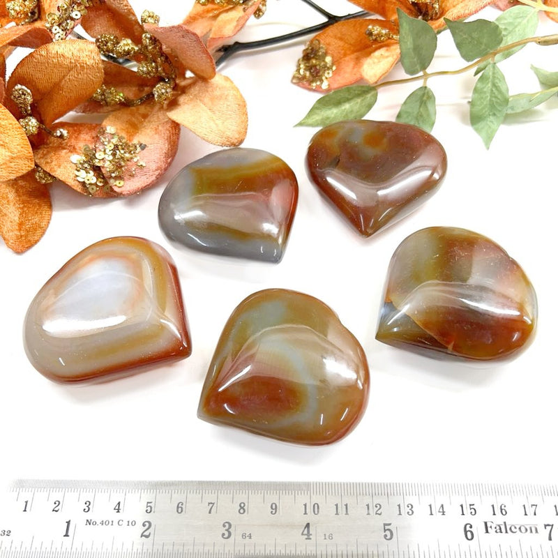 Carnelian Heart (Creativity & Passion)