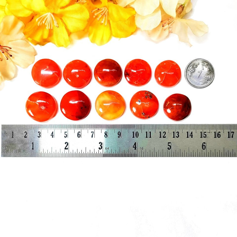 Carnelian Cabochon (Creativity & Passion)