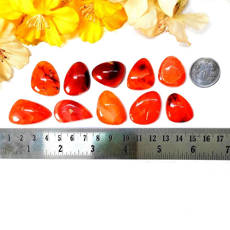 Carnelian Cabochon (Creativity & Passion)