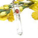 Carnelian Adjustable Ring in Silver