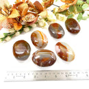 Carnelian Palmstone (Creativity & Vitality)