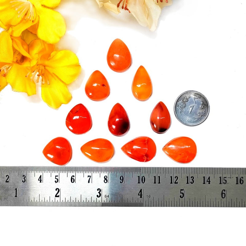 Carnelian Cabochon (Creativity & Passion)