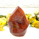 Small Carnelian Twisted Flames (Creativity & Passion)