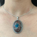 Cavansite Premium Pendants in Silver (Channeling)