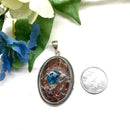 Cavansite Premium Pendants in Silver (Channeling)