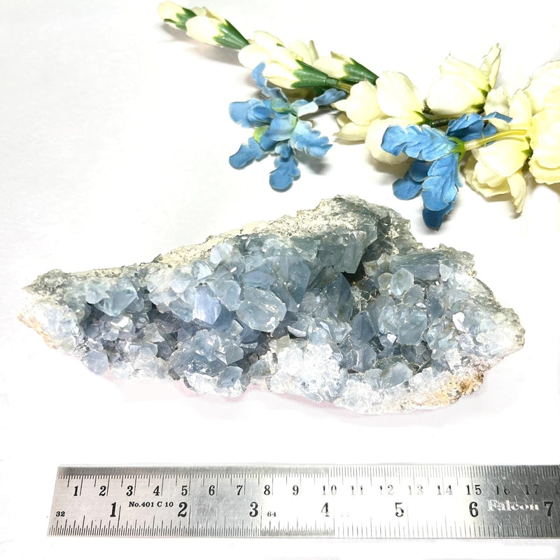 Celestite Cluster (Astral Travel and Intuition)