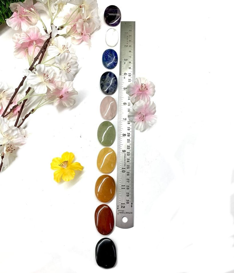 Chakra Set of 10 stones (Chakra Balancing)