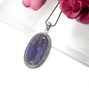 Charoite Premium Silver Pendants (Spiritual Transformation)