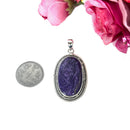 Charoite Premium Silver Pendants (Spiritual Transformation)