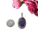 Charoite Premium Silver Pendants (Spiritual Transformation)