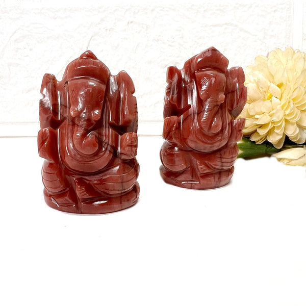 Chocolate Jasper Ganesha