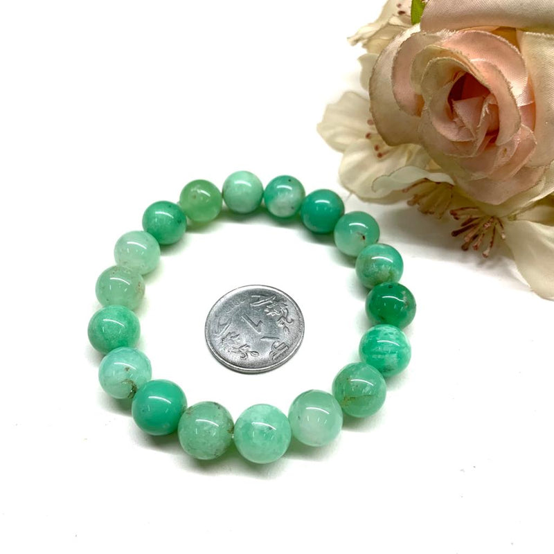 Chrysoprase Bracelet  (Healing Relationships)