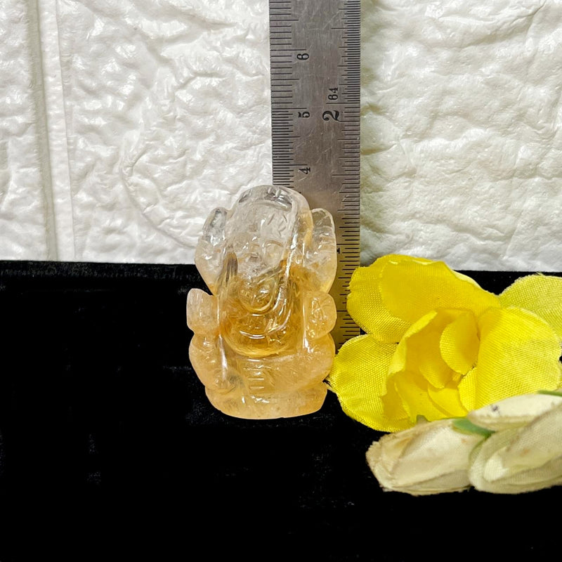 Citrine Ganesha (Joy & Abundance)