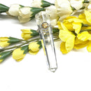 Citrine Adjustable Ring in Silver