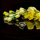 Citrine Adjustable Ring in Silver