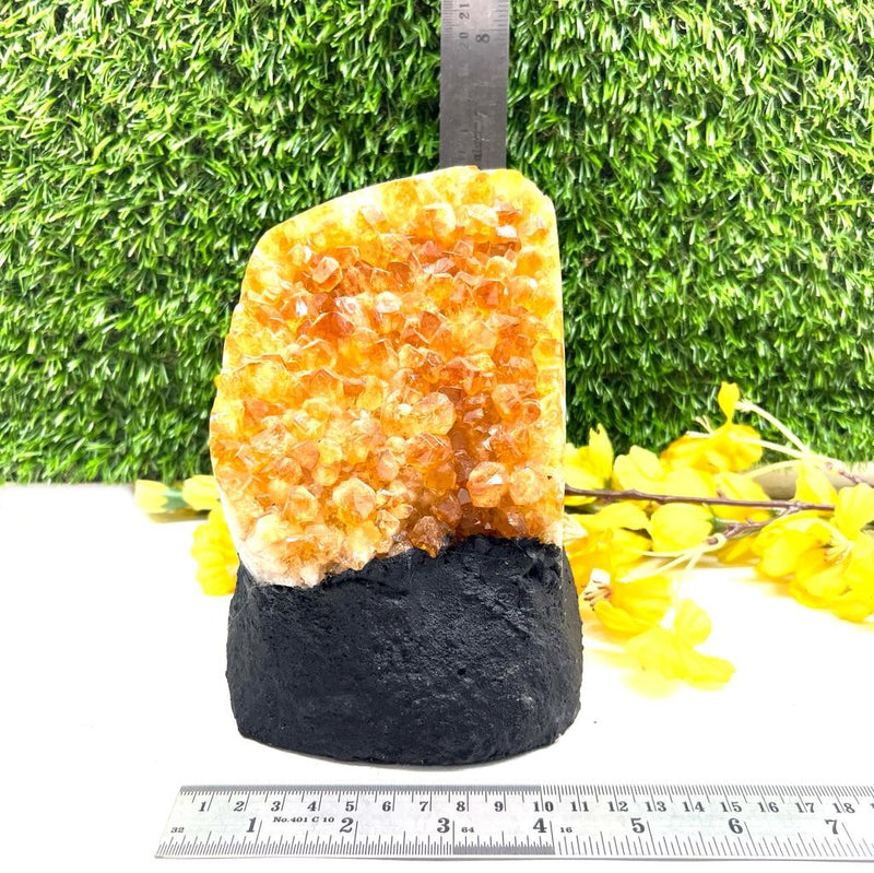 Citrine Standing Clusters AAA Extra Quality (For Career and Business)