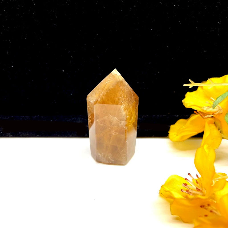 Natural Citrine Towers  from Brazil (Not heat treated)