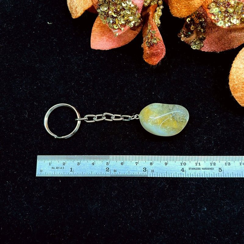 Citrine Key Ring (For Career and Wealth)