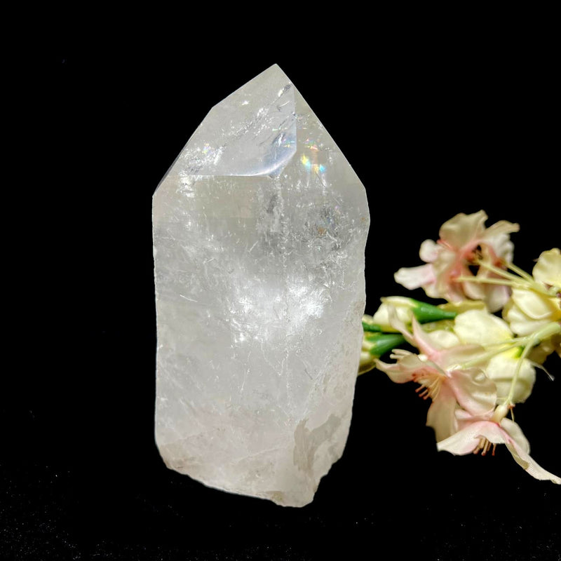 Natural Clear Quartz Towers from Brazil