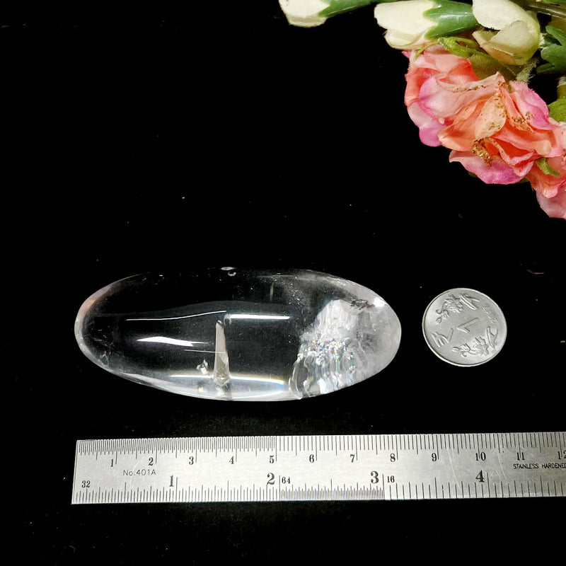 Clear Quartz AAA & Premium Quality Lingams  (yin yang balance)