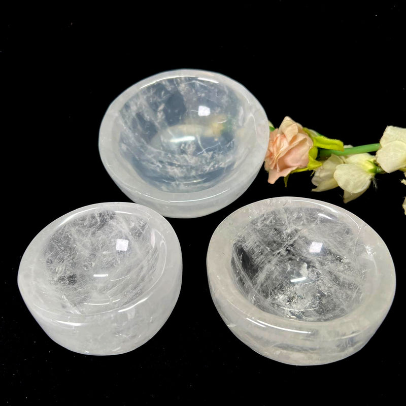 Clear Quartz Bowls (Healing)