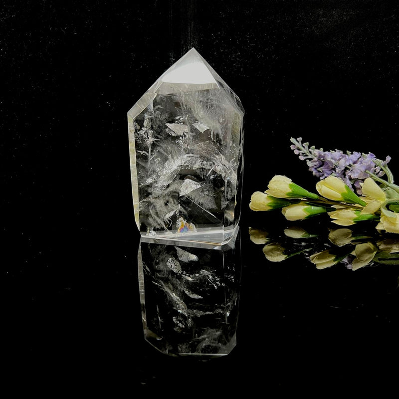 Large Clear Quartz Free Form Towers (India)