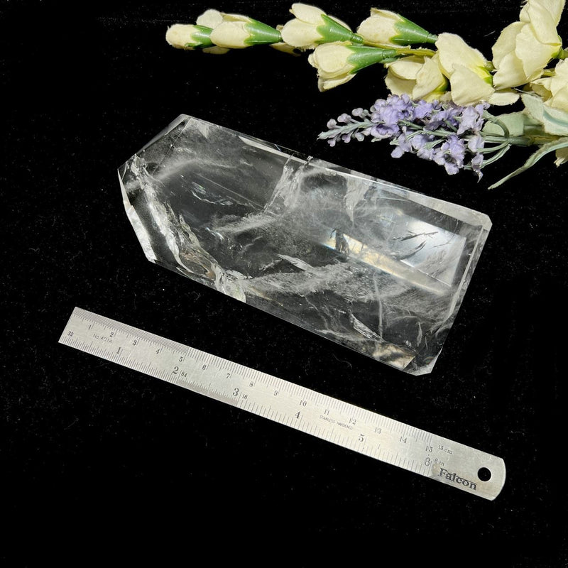 Large Clear Quartz Free Form Towers (India)