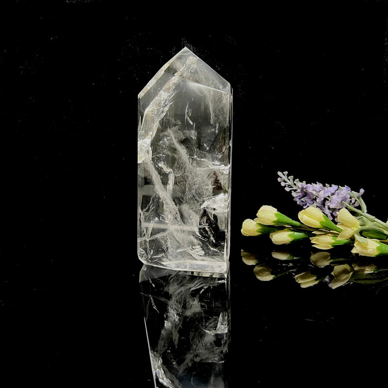 Large Clear Quartz Free Form Towers (India)