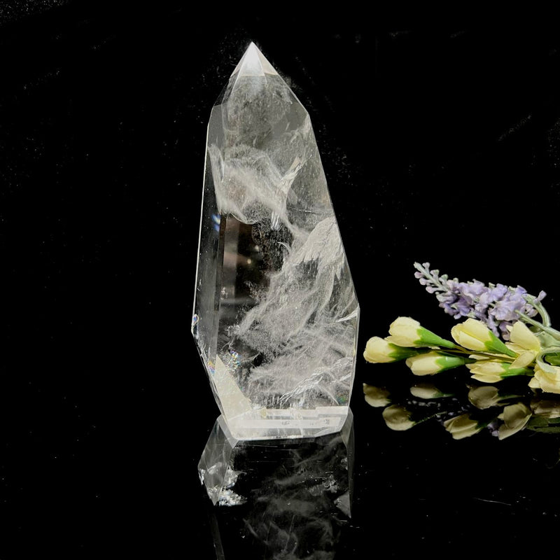 Large Clear Quartz Free Form Towers (India)