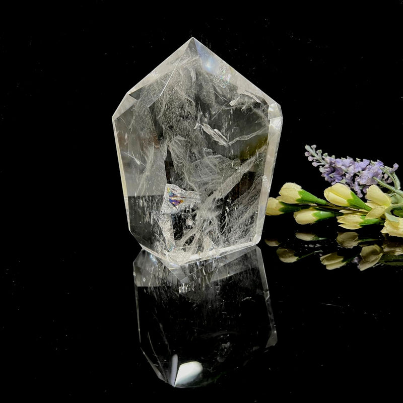 Large Clear Quartz Free Form Towers (India)