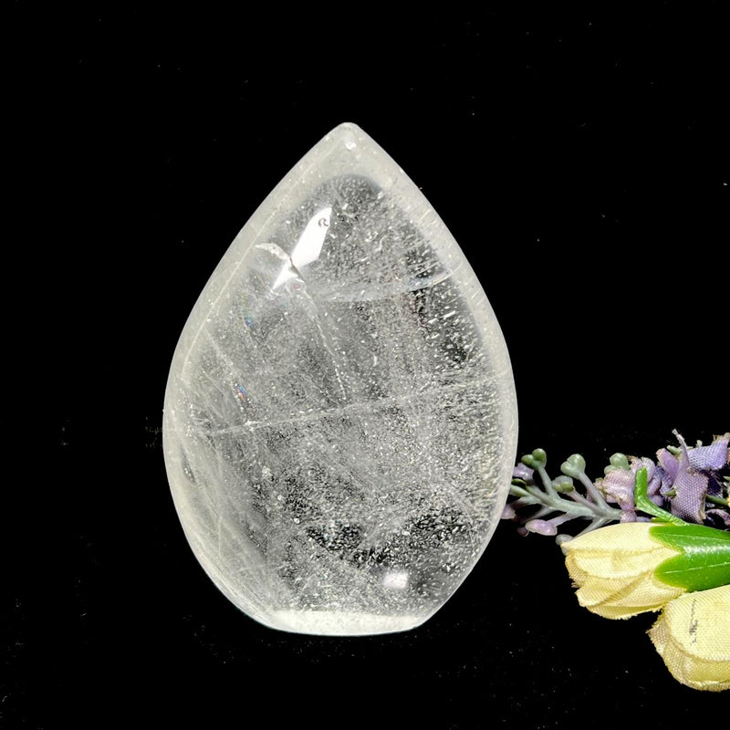 Clear Quartz Flames