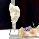 Clear Quartz Cluster on Stand