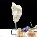 Clear Quartz Cluster on Stand