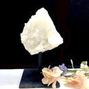 Clear Quartz Cluster on Stand